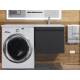 Тумба с раковиной Uperwood Magenta 60-120 см подвесная черная выдвижной ящик правая