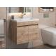 Тумба с раковиной Uperwood Eva Крафт Табачный 50 см