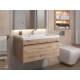 Тумба с раковиной Uperwood Eva Крафт Табачный 75 см