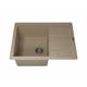 Кухонная мойка Uperwood Quartz UPD-03-02 бежевая матовая