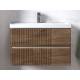 Тумба под раковину Mondi 800-0-2 Madera Classica Slim навесная акация темная