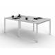 Стол для переговоров SP-1 с розетками 1000х2200 мм
