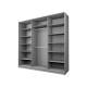Шкаф-купе Max МШ-25-6-27/2-999 пленка Oracal черная