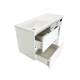 Тумба с раковиной Dallas Luxe 1500 навесная 2 ящика левая