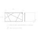 Тумба Geometry 800-0-1 Como навесная бетон