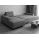 Диван угловой Гранд графитовый