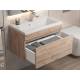 Тумба с раковиной Uperwood Eva Крафт Табачный 60 см