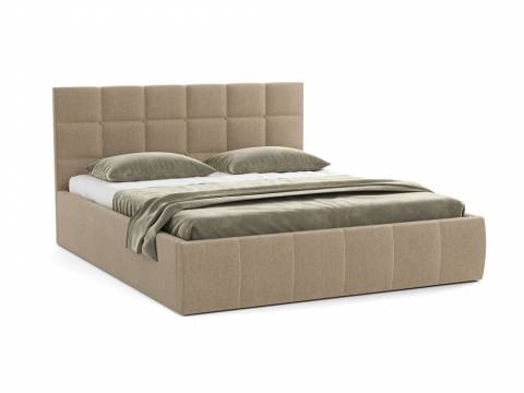 Кровать Диана 1600 Н1010 жаккард крем