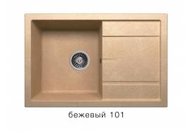 Кухонная мойка Tolero R-112 Бежевый 101