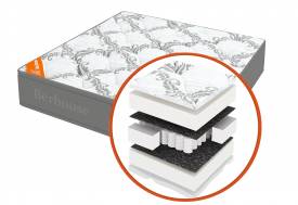 Матрас Mega холкон TFK Gray Night 160х200