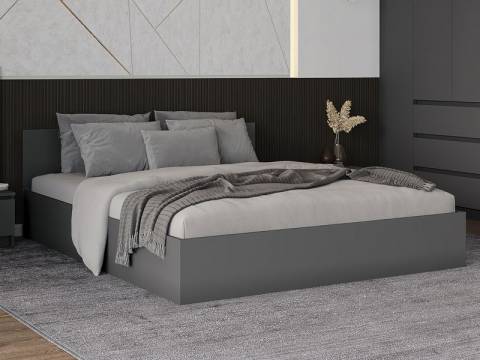 Кровать Мори КРМ1600.1 графит