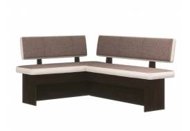 Кухонный уголок Парма венге, ткань коричневая