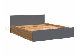 Кровать Бася Миф 1600 Графит