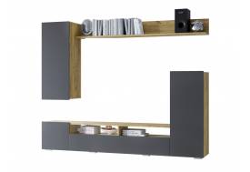 Гостиная Диаманд Крафт-Графит