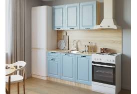 Кухонный гарнитур арт 9 Роял Вуд Голубой Вегас 1500 мм