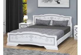 Кровать Карина-6 900 Белый жемчуг