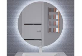 Зеркало Uperwood Modul круглое холодная подсветка 80х80 см