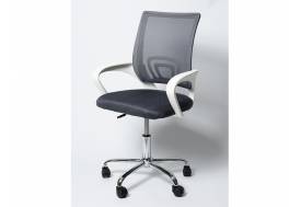 Кресло офисное BN 7166 белый-темно-серый