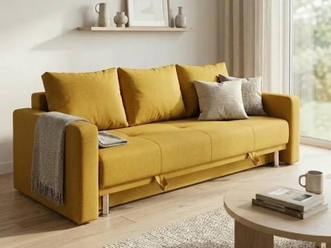 Диван Некст Комфорт с подлокотниками Yellow