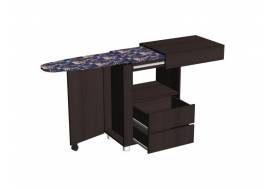 Стол с гладильной доской большой венге