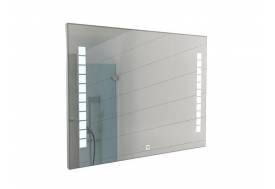 Зеркало Квадро Quadro 90 alum с подсветкой Sansa